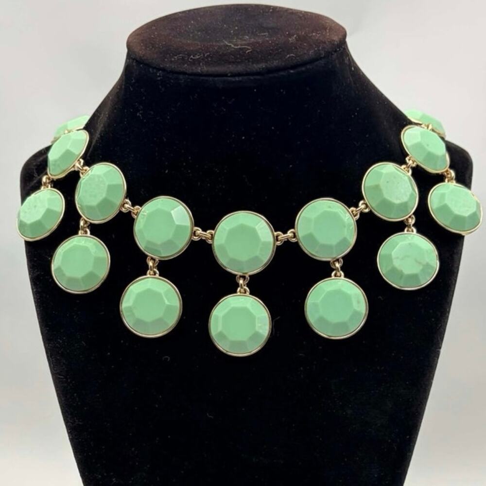 Turquoise & Gold Drop Necklace